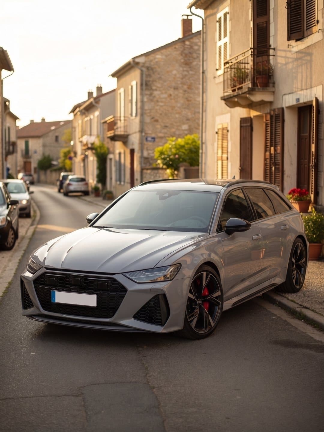 Après : « ma voiture en RS6 full option » (voiture fictive, image créée par IA)